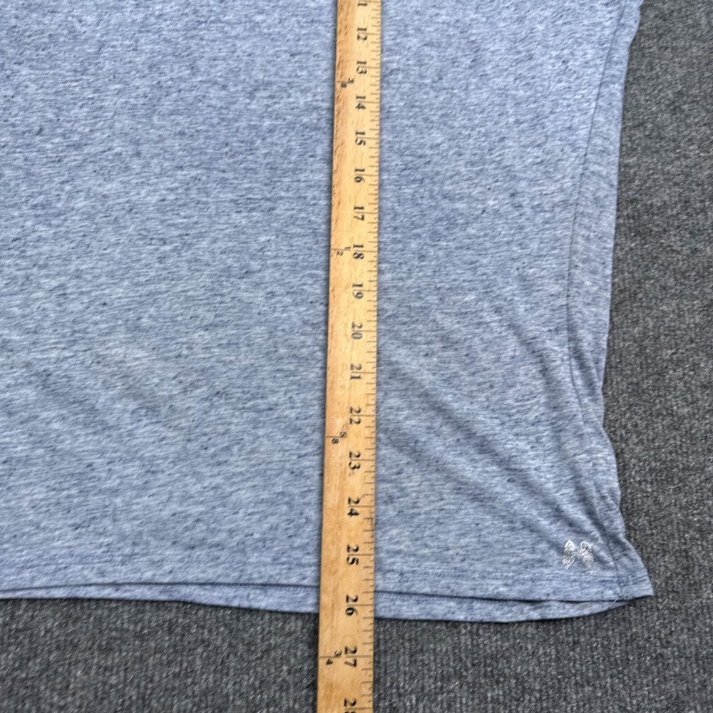 Victoria's Secret Lightweight Shirt Top Womens Size Small Light Gray V Neck - Picture 8 of 12